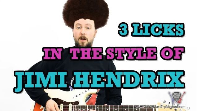 3 Licks In The Style Of Jimi Hendrix