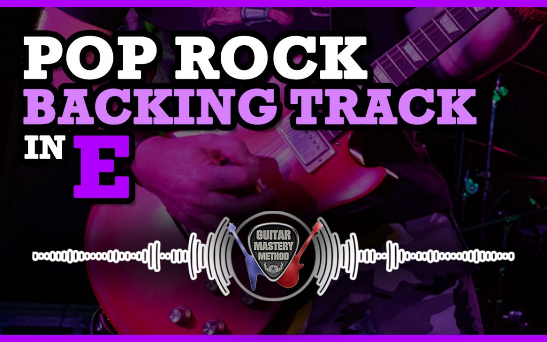 Backing Track – Pop Rock In E Major