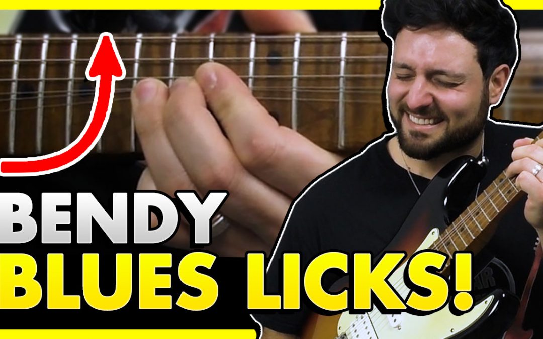 5 Bendy Blues Guitar Licks (with TABs!)