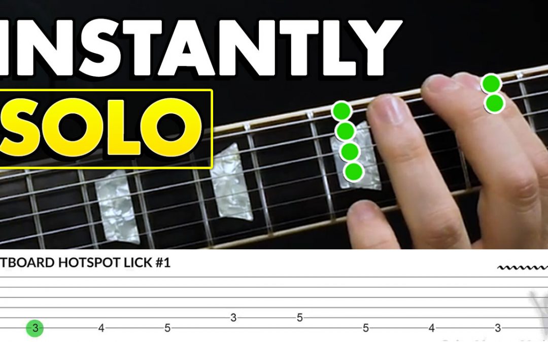 Instantly Solo with Fretboard Hotspots