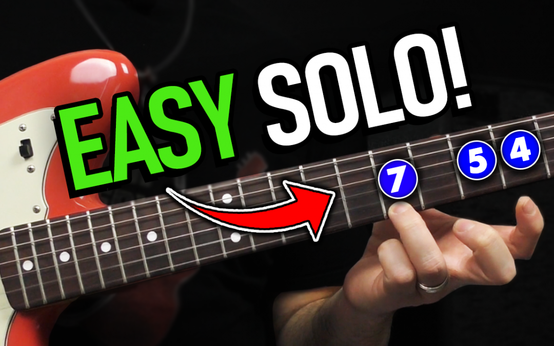 Play Your FIRST Guitar Solo In UNDER 5 Minutes!!